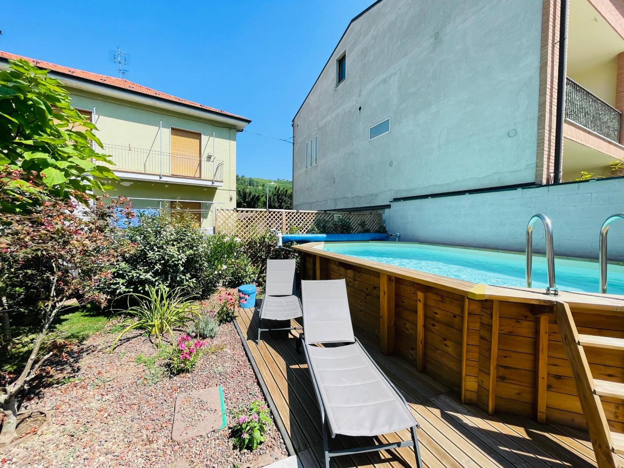 Casa Piero, Relax E Piscina Privata Tra Le Colline Delle Langhe Villa Алба Екстериор снимка
